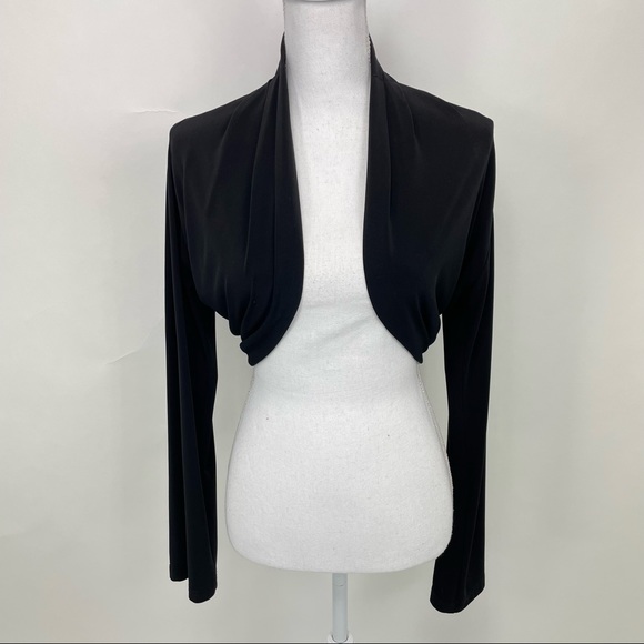 Joseph Ribkoff Sweaters - Joseph Ribkoff Shrug Size 6 Black